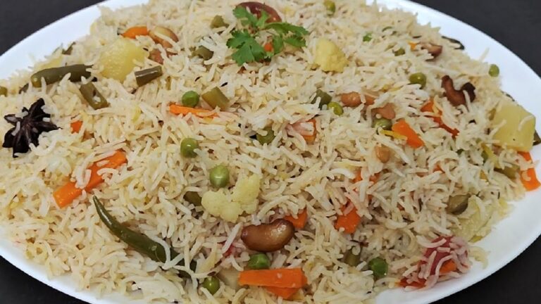 Andhra Pulav: A Flavorful Rice Dish